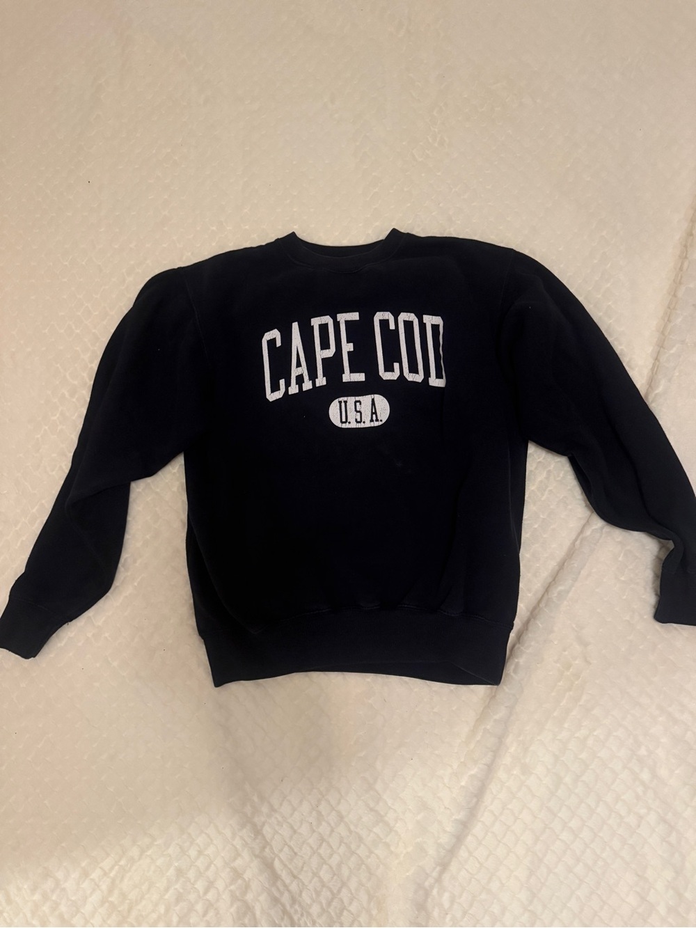 Cape Cod U.S.A. Navy Crewneck Sweatshirt